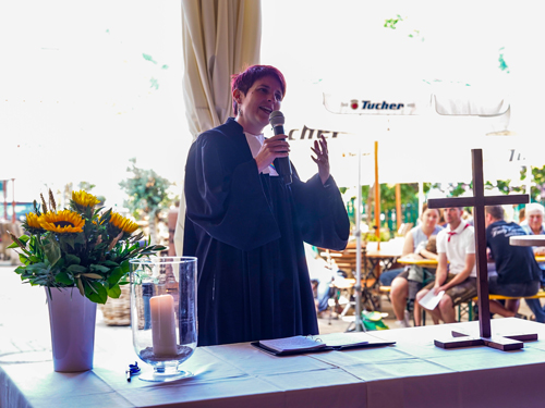 Kirchweihgottesdienst in Rudelsdorf Kirchweihgottesdienst in Rudelsdorf