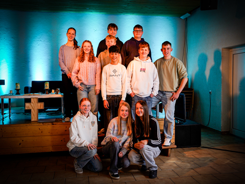 Konfis stellen sich vor Konfis stellen sich vor