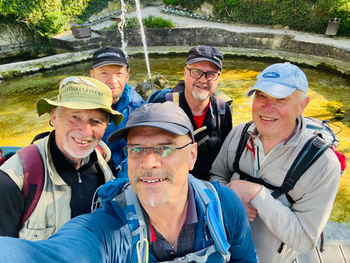 Barthelmesauracher Pilgerbrüder wieder unterwegs Barthelmesauracher Pilgerbrüder wieder unterwegs
