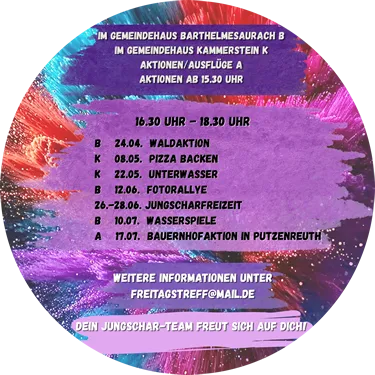 Neues Programm bis Juli Neues Programm bis Juli
